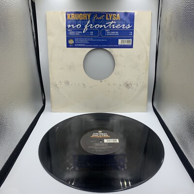 LP MUSICA ELETTRONICA Krughy Feat. Lysa   No Frontiers WM Italy 1999 WMX 01