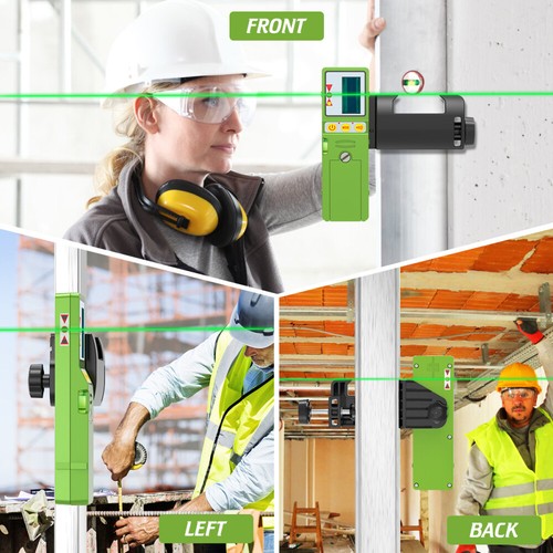 Elikliv Laser Detector for Green Beam Laser Level, Digital Laser Receiver - Picture 4 of 9