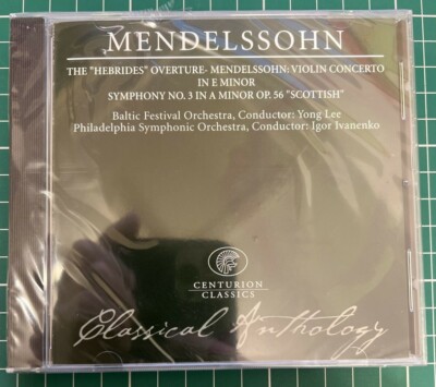 Mendelssohn Classical Anthology IECC30001-20 CD Album New and Sealed