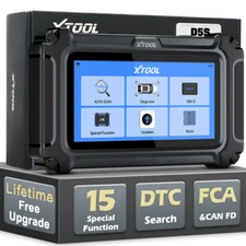 XTOOL D5S OBD2 Scanner Engine ABS SRS Transmission Diagnostic Tool Code Reader