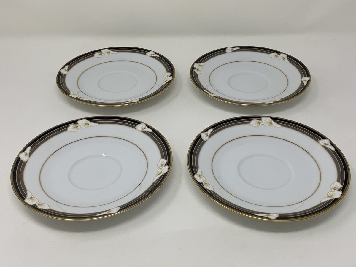 LEGENDARY BY NORITAKE ELLINGTON #3691 SAUCERS SET OF 4 | eBay