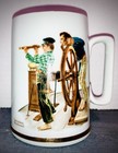 1985 Norman Rockwell "Looking Out To Sea" Limited Edition Collectors Mug — photo 1