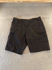 Propper Men s Cargo Lightweight tactical Shorts Black Canvas Telflon RN 89706