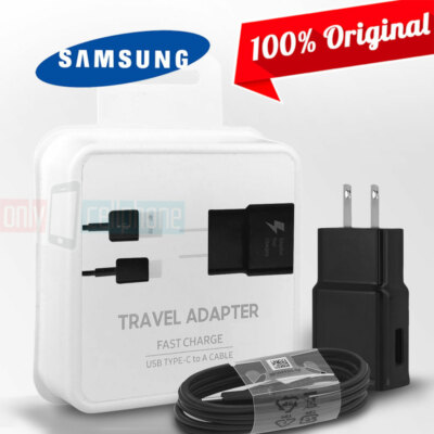 OEM Original Fast Charger and/or Type-C Cable for Samsung Galaxy S20/20+ Ultra