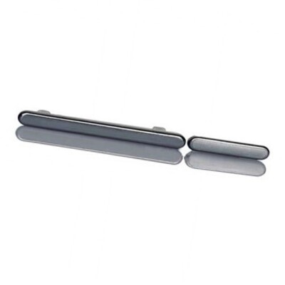 Power-/Volume-Button zu Samsung Galaxy S3 GT-I9300 - Tasten-Set Ein/Aus - Silber