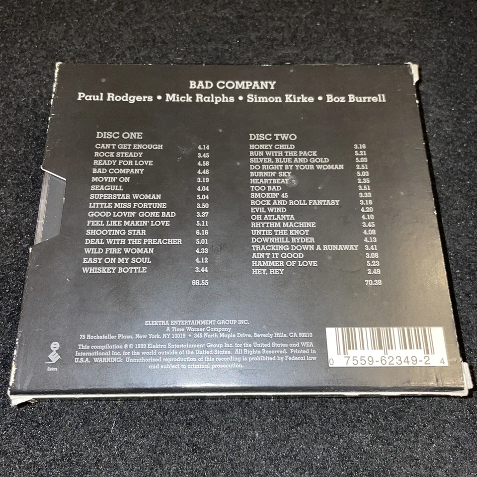 BAD COMPANY • The ‘Original’ ~ Anthology ~ Best of Greatest Hits 2CD Fatbox Slip Foto 2 de 4