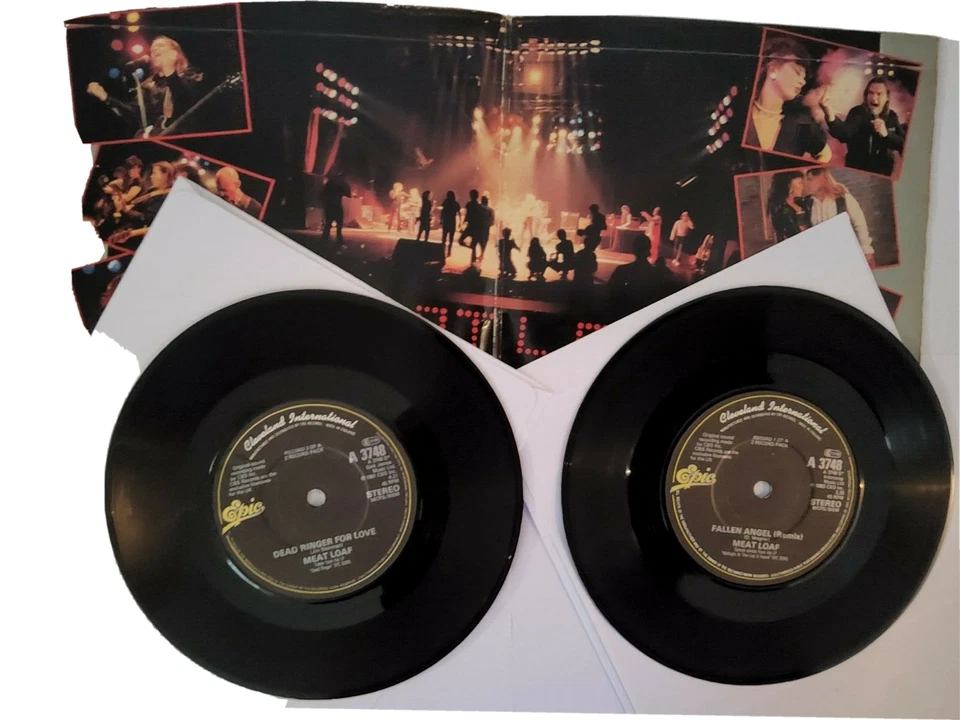 Meat Loaf Midnight at the Lost and Found 2 x 7" vinyl Gatefold P/S vinyl record - Image 3 of 4