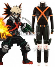 My Hero Academia Boku Katsuki Bakugou Winter Fighting Suit Cosplay Costume