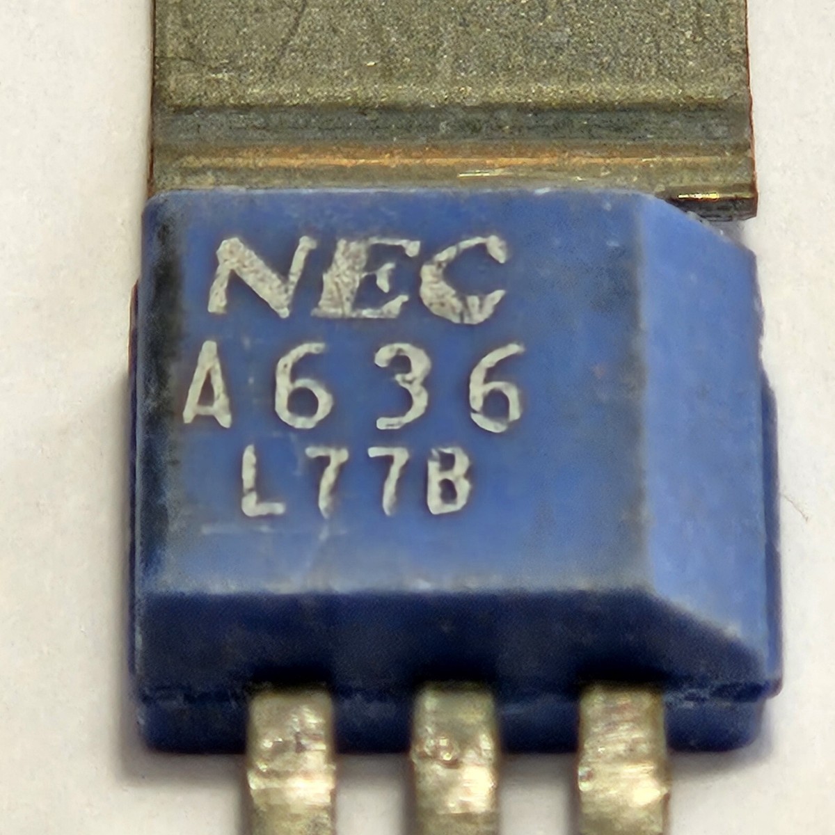 NEC A636 2SA636 Original NOS Genuine Transistor Xref ECG 187A