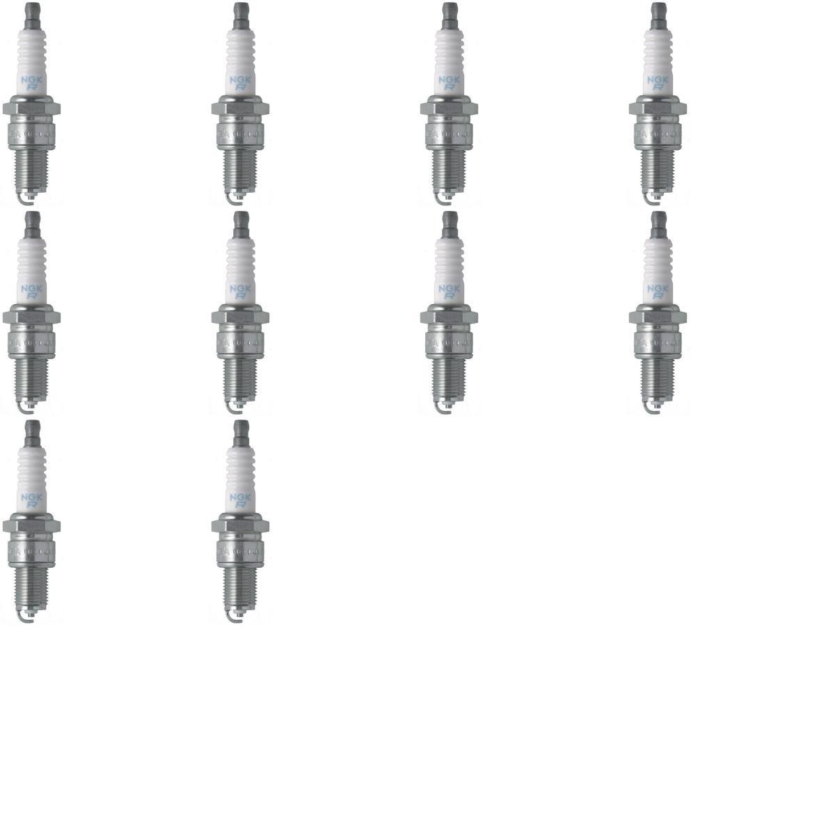 NGK 7037 Spark Plug Pack of 10 for Chevrolet Ford Oldsmobile Mercury GMC 68-97