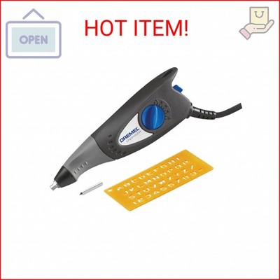 Dremel 120-Volt Engraver Rotary Tool with Stencils - Crafting Machine Perfect fo