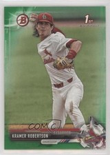2017 Bowman Draft Green 31/99 Kramer Robertson #BD-161 0zc5