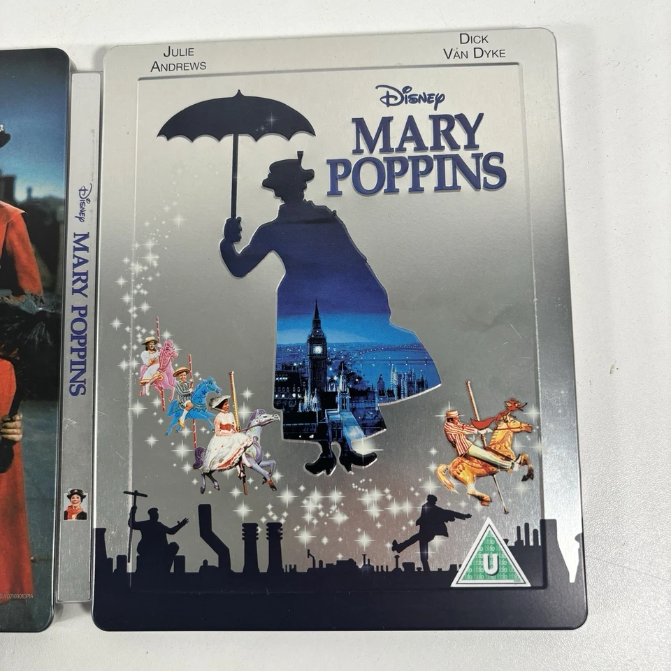DISNEY MARY POPPINS 50th anniversary edition Reg Free BLU-RAY STEELBOOK - Image 3 of 4