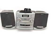 Sony CFD-ZW755 BoomBox CD/Radio/Cassette-Corder Tested Working - EB-18465 -