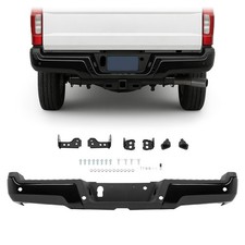 Rear Step Bumper 17-22 Ford F250 F350 Super Duty Park Assist Hc3z17906lptm Black