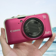 Canon PowerShot SX230 HS CMOS Digital Camera 12.1MP 14x Optical Zoom Pink