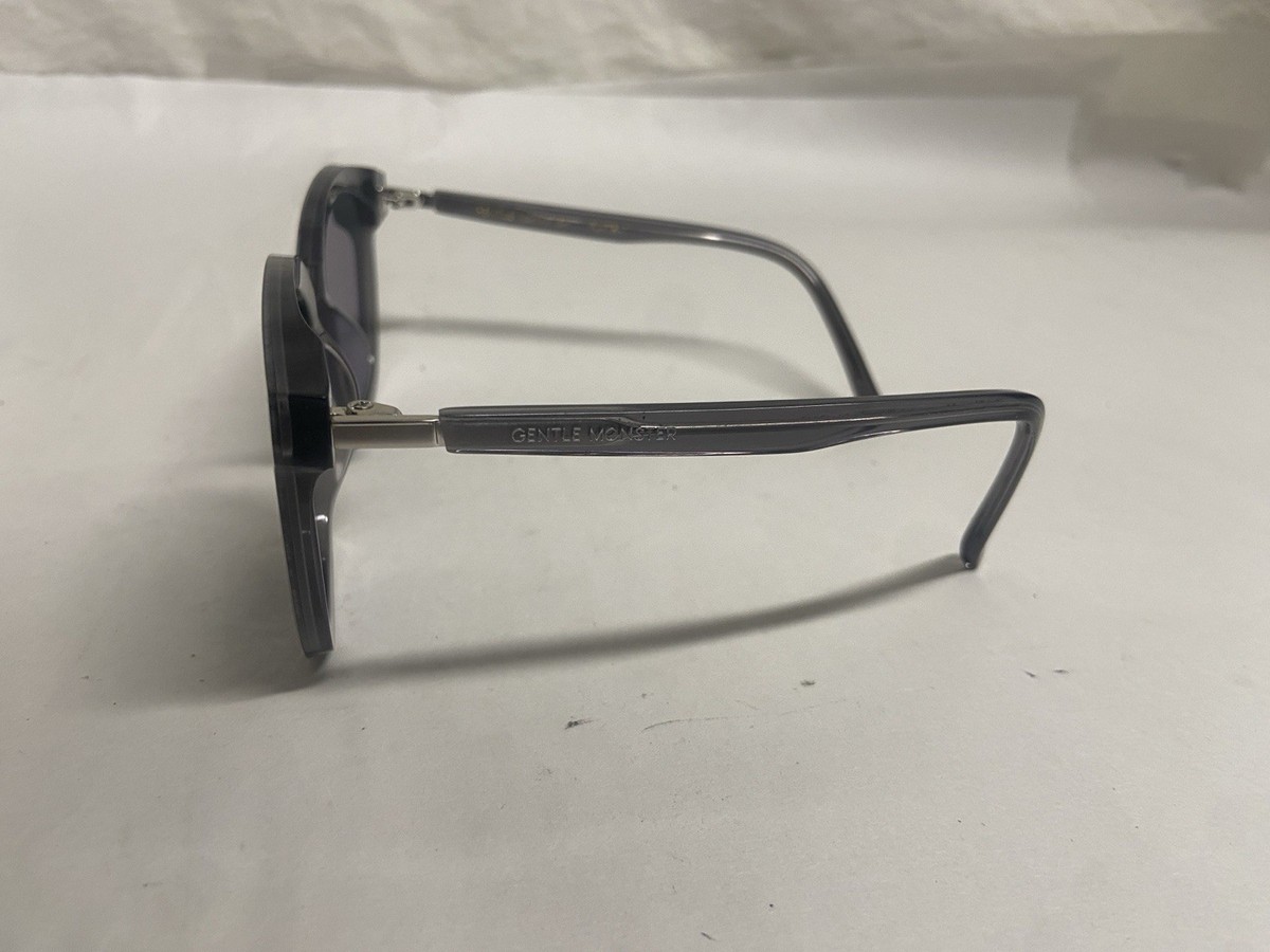 GENTLE MONSTER FLATBA SIX BEARS BLACK SUNGLASSES 64-17-146 | eBay