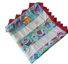 Adorable Handmade Colorful Childrens Quilt Cupcakes & Princesses Size 41.5"x 29" — photo 6