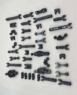 40pc Mixed Lot Gray Lego Bionicle Technic Hero Factory Body Ball