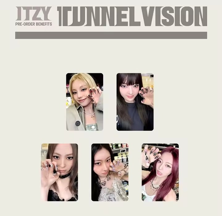 Itzy Lomocards From "Tunnel Vision"