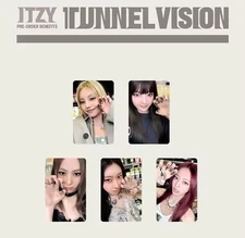 Itzy Lomocards From "Tunnel Vision"