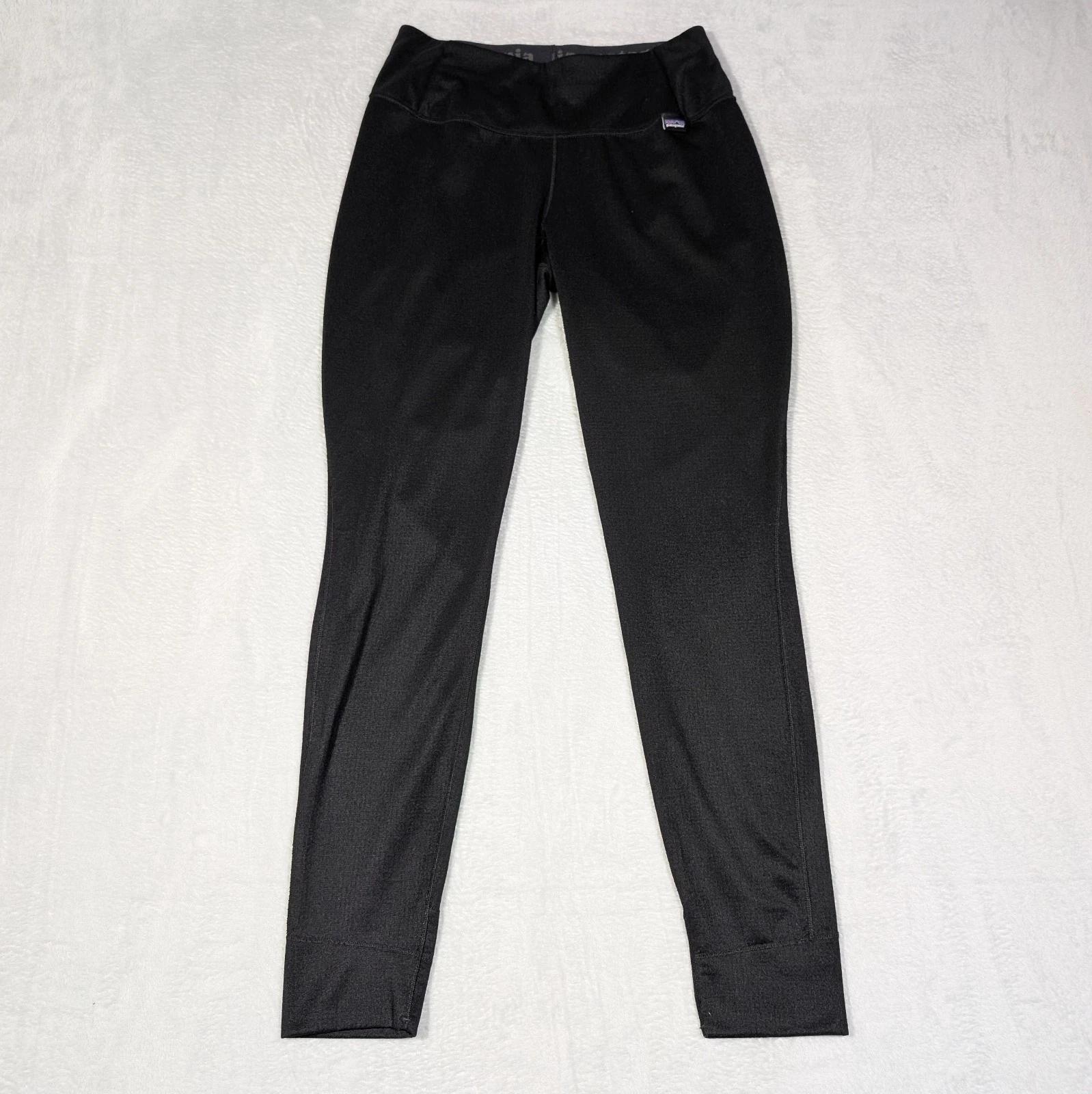 Patagonia Pants Womens S Black Midweight Capilene Baselayer Bottoms Leggings
Opens in a new window o