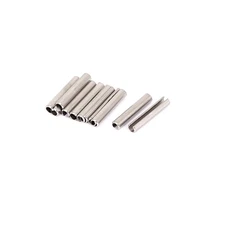M3x18mm 304 Stainless Steel Split Spring Roll Dowel Pins Fasteners 10Pcs