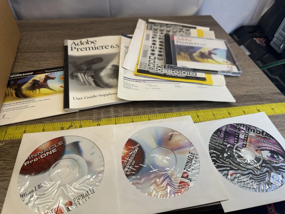 Pinnacle Pro-ONE RTDV PCI Video Editing Card Adobe Premiere 6.5 NEW Complete Box - Image 4 of 4