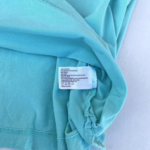 Greg Norman Teal/Blue Pocket T-Shirt Men's Size XL Short Sleeve Crew Neck W Logo - Picture 5 of 6