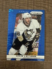 2013-14 Panini Prizm Prizms Blue Pulsar Kristopher Letang Penguins #87 #0050
