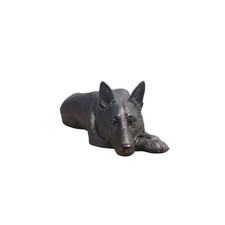German Shepherd Black Figurine My Dog