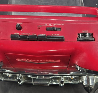 Chevy '57 CR-1957 Radio AM/FM Stereo Cassette Player by Randix