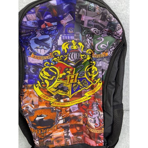 Harry Potter Large Printed House Crests School 18" Backpack - Picture 2 of 7