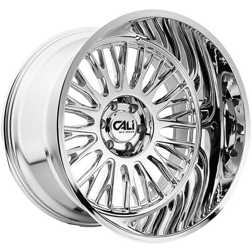 Cali Off-Road 9116 Vertex 24x14 6x135 -76mm Chrome Wheel Rim 24" Inch