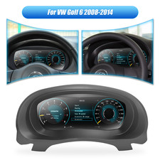 Strumentazione contachilometri 12,3 pollici per Volkswagen Golf 6 2008-2014
