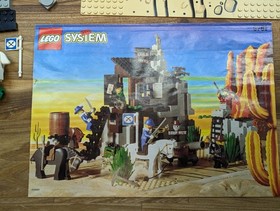 Lego 6761 Bandits Secret Western Hide-Out Original Box Box Goldmine RARE 6762