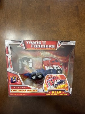 Transformers RiD Optimus Prime Classic Voyager Class Action Figure NEW 2006 CHUG