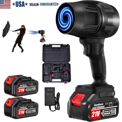 #ad Jet Dry Mini Blower 450000RPM Air Blower Super Fan Turbo Battery Powered Mini $35.71