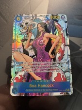 One Piece Boa Hancock Manga Alternative Art Card English, OP07-051 mark on back