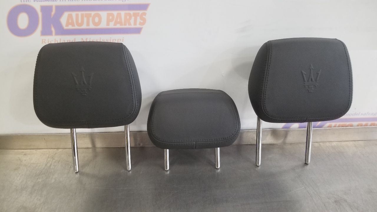 23 2023 MASERATI GRECALE REAR HEADREST BLACK VINYL 