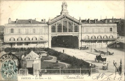Amiens Gare Bahnhof