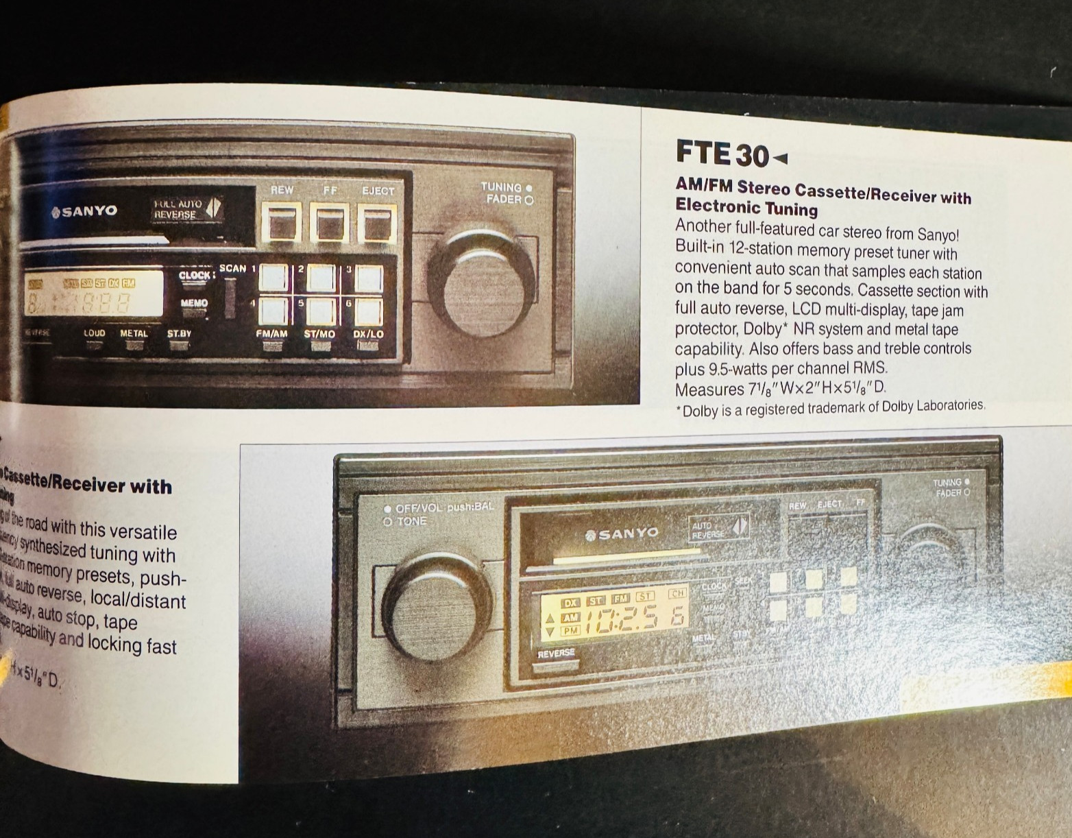 1985 SANYO CONSUMER ELECTRONICS CATALOG TV, Stereo, Betamax, Tape, CD, MORE NM