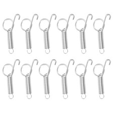  12 Pcs Cage Latch Hook Replacement Door Spring Bird Utensil Fixed