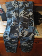 Rothco Military Camouflage BDU Cargo Army Fatigue Combat Pants 35 To 39