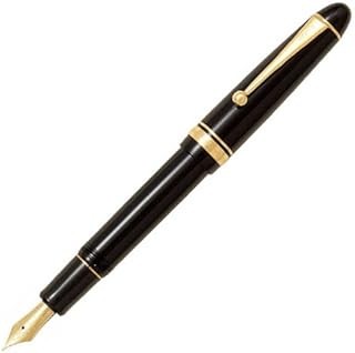 NEW Pilot Custom 742 Fountain Pen 14K FA Nib Black Japan