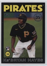 2021 Topps 1986 Baseball 35th Anniversary Series 2 Black Ke'Bryan Hayes 0hk3