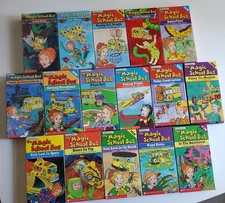 16 Tapes Magic School Bus VHS Lot. Mrs. Frizzle. 90s TV Educational Adventures
