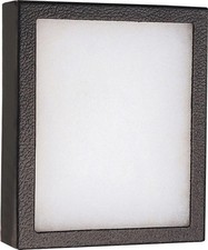 Vitrine mit Baumwolle gef&uuml;llt extra tiefe Glasplatte 16 x 12 Zoll Sammlerst&uuml;cke 5er-Kiste