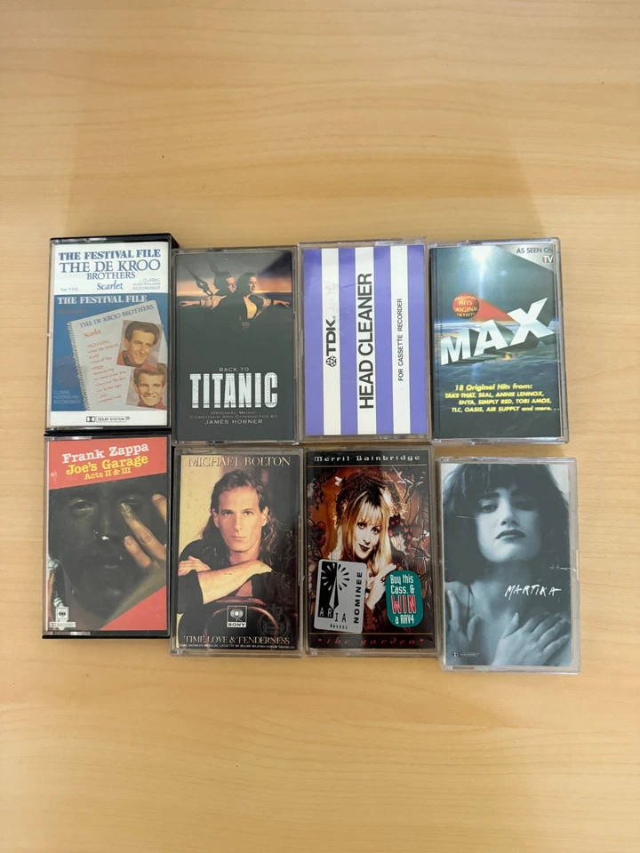 Vintage Cassette Tape Albums, Choose Various Artists Rock Pop - Image 4 of 4