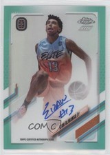 2021 Topps Chrome OTE Overtime Elite Aqua Refractor 52/99 Izan Almansa Auto 04rq